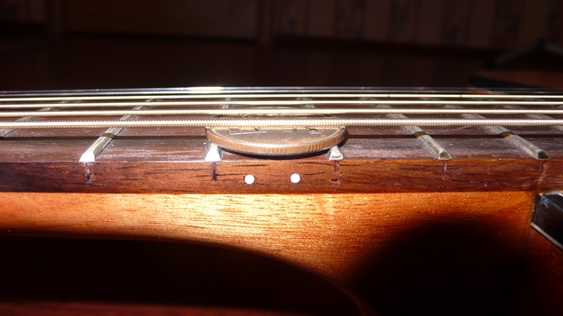 какое расстояние между ладами гитары